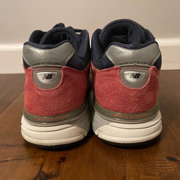 New Balance 990V4 Copper Rose Pigment M990CP4 Made in USA Shoes - Men's 11.5D - Picture 6 of 8